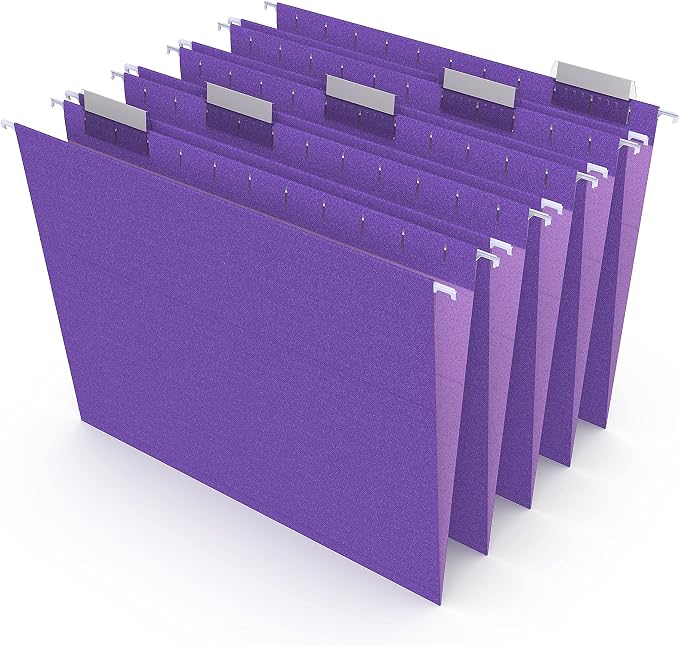 Staples Hanging File Folders, Letter Size, Durable Construction – 50/Carton by Staples