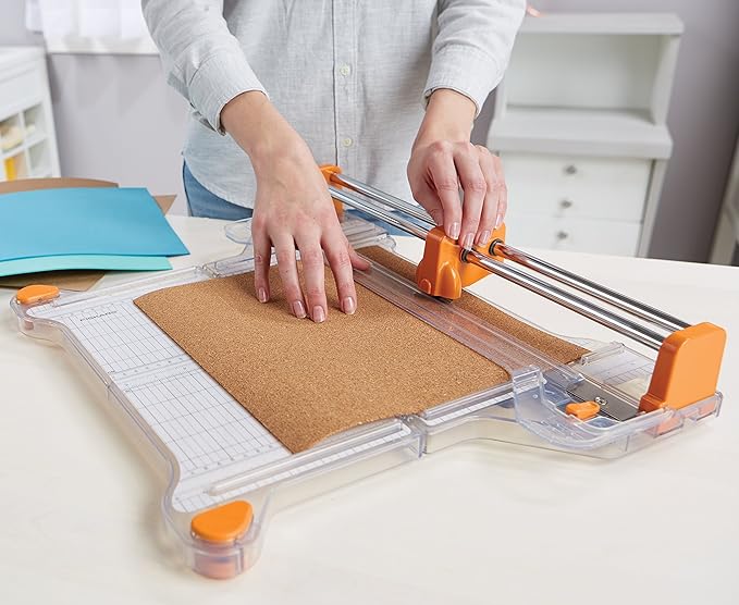 Fiskars ProCision Rotary Bypass Paper Trimmer, Self-Sharpening, Paper Trimmer - Image 4