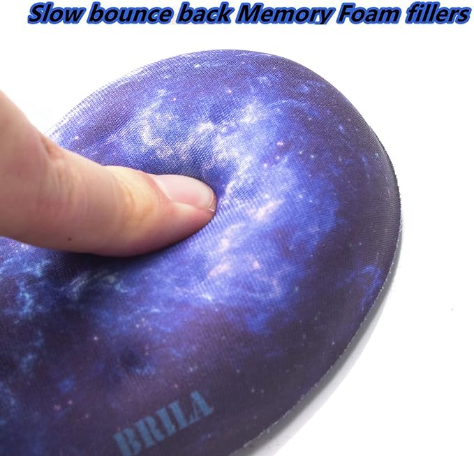 BRILA Ergonomic Memory Foam Mouse Wrist Rest Support Pad Cushion - Image 5