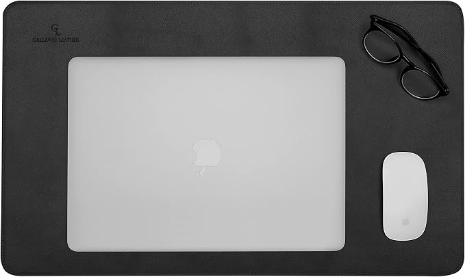 Gallaway Leather Desk Mat, Desk Writing Pad - Image 3