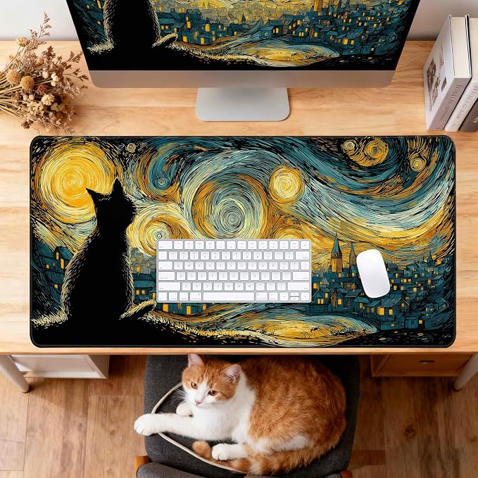 Desk Cover Mat, Extended Large Anime Mouse Pad, Computer Laptop Mat Desk Decor - Image 7