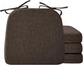 Ruqmuis Chair Cushions for Dining Chairs, D-Shaped Chair Pads by Ruqmuis