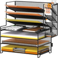 SUPEASY 7 Tier Desk Organizer, Desk File Organizer by SUPEASY
