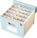 ThinkTex Accordion File Organizer, 26 Pockets Expanding File Folders, Monthly by ThinkTex