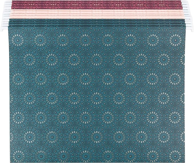 U Brands Fashion Hanging File Folders, Office Supplies - Image 2