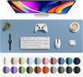 Aothia Faux Leather Desk Mat by AothiaSimpleNaturalUnique
