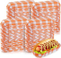 Yinkin 300 Pcs Paper Hot Dog Trays Valentine's Day 6 Inch Food Trays Concession by Yinkin