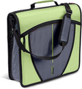 Case-it Mighty Zip Tab School Zipper Binder | 3-Inch O-Rings, 600-Sheet Capacity by Case-it