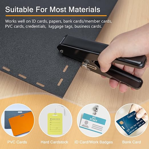 MyLifeUNIT Badge Hole Punch, Slot Puncher - Image 6