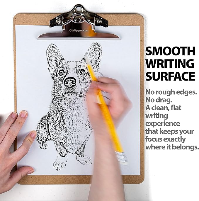 Officemate Recycled Wood Clipboard, Letter Size, 3 Pack - Image 5