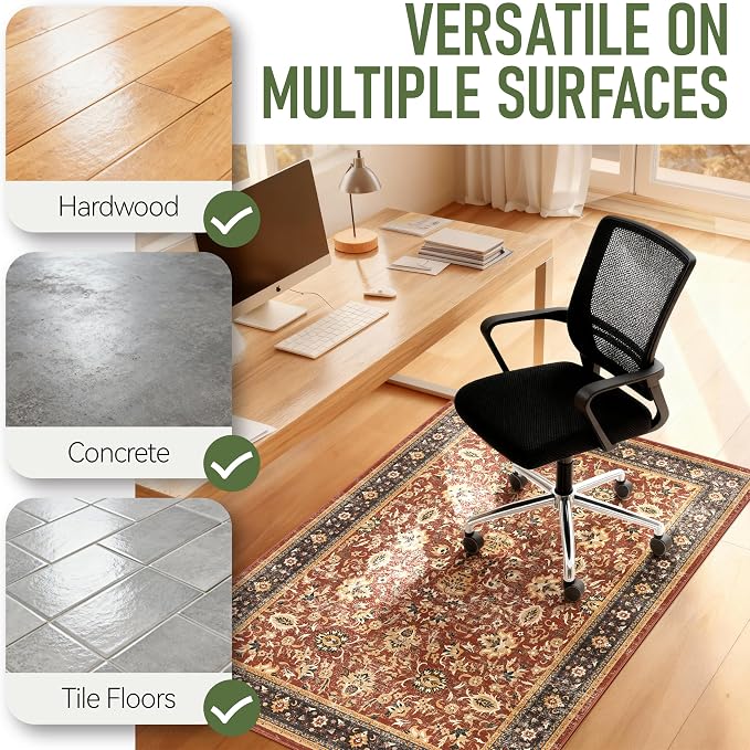 36"x48" Office Chair Mat for Hardwood, Under Desk Chair Mat for Home Office - Image 5