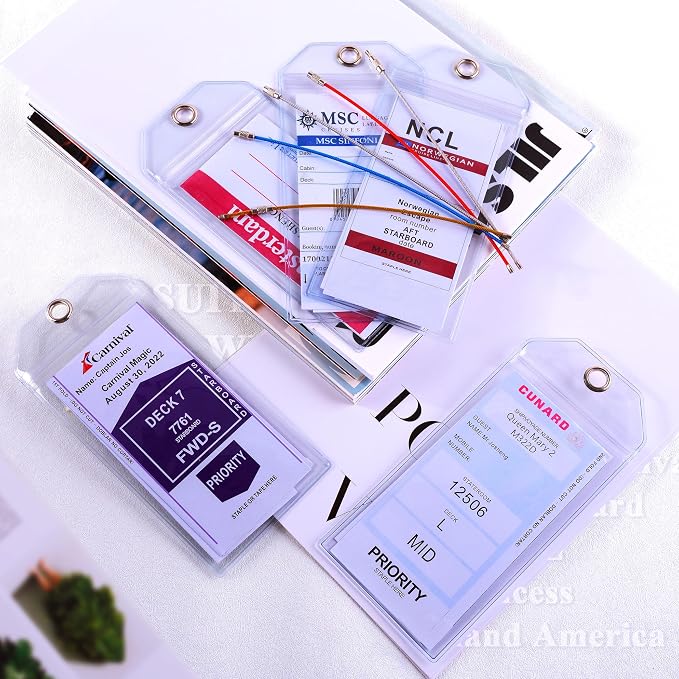 Cruise Ship Essentials for Carnival, MSC by JOLLYANTS, Cruise Luggage Tag - Image 4