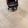 Crystal Clear 1/5" Thick 59" x 47" Heavy Duty Hard Chair Mat, Can be Used on by MuArts