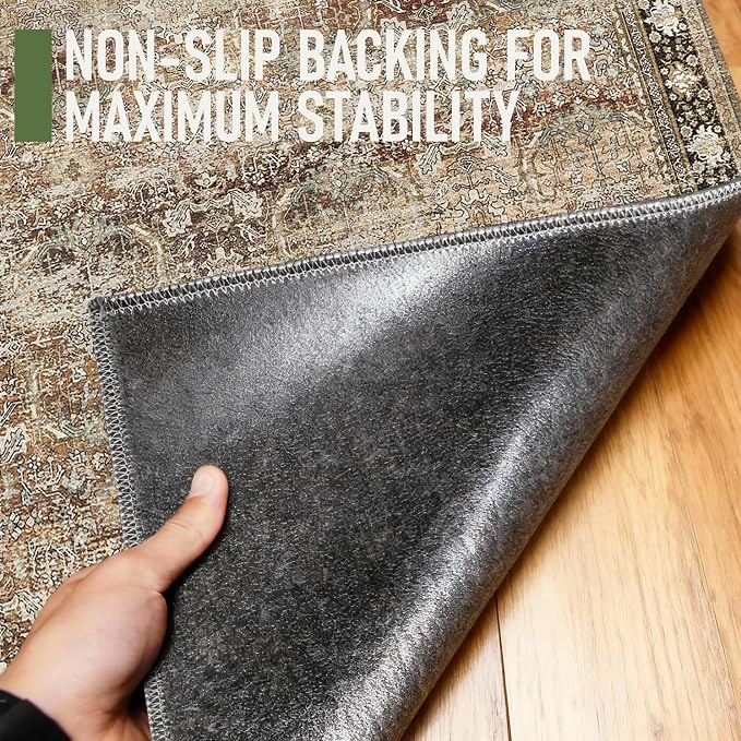 Office Chair Mat for Hardwood Floor, Non-Slip Under Desk Mat Rug for Rolling - Image 4