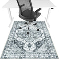 Office Chair Mat for Hardwood Floor&Tile Floor, Under Desk Rug for Rolling by LreedyMat