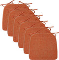 Ruqmuis Chair Cushions for Dining Chairs, D-Shaped Chair Pads by Ruqmuis