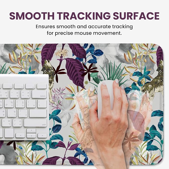Large Mouse Pad for Desktop, Cute Desk Mat Pad Protector for Work & Gaming - Image 4
