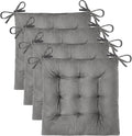 OVOV 4 Pack Chair Cushions for Dining Chairs Soft Seat Cushions for Kitchen by OVOV