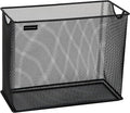 Mind Reader Vertical File Storage, Desktop Organizer, Hanging Files, Metal Mesh by MindReader