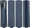 PATIKIL 4Pcs Elastic Notebook Pen Holder, Adjustable Hold 2 Pen Holder PU by PATIKIL