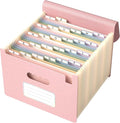 ThinkTex Accordion File Organizer, 26 Pockets Expanding File Folders, Monthly by ThinkTex