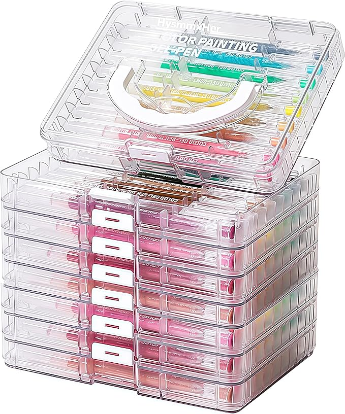 72 Advanced Colored Gel Pens Set, 0.6mm Fine Point by HysmmxHer