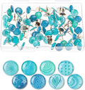 Mr. Pen- Decorative Push Pins, 8 Unique Designs, Ocean Swirl | Cute Push Pins by MrPen