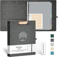 EYROZILL 3 Ring Binder, 1 Inch Linen Binder Organizer by EYROZILL
