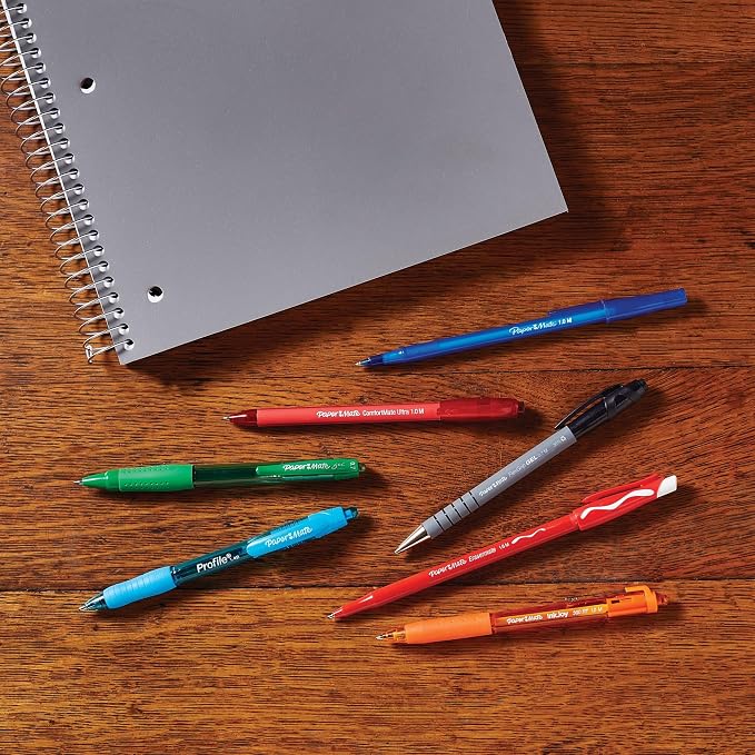 Paper Mate FlexGrip Ultra Retractable Ballpoint Pens, Medium Point, Journaling - Image 2