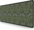 iCasso Aesthetic Floral Desk Mat, L Mouse Pads, Anti-Slip Mousepad by iCasso