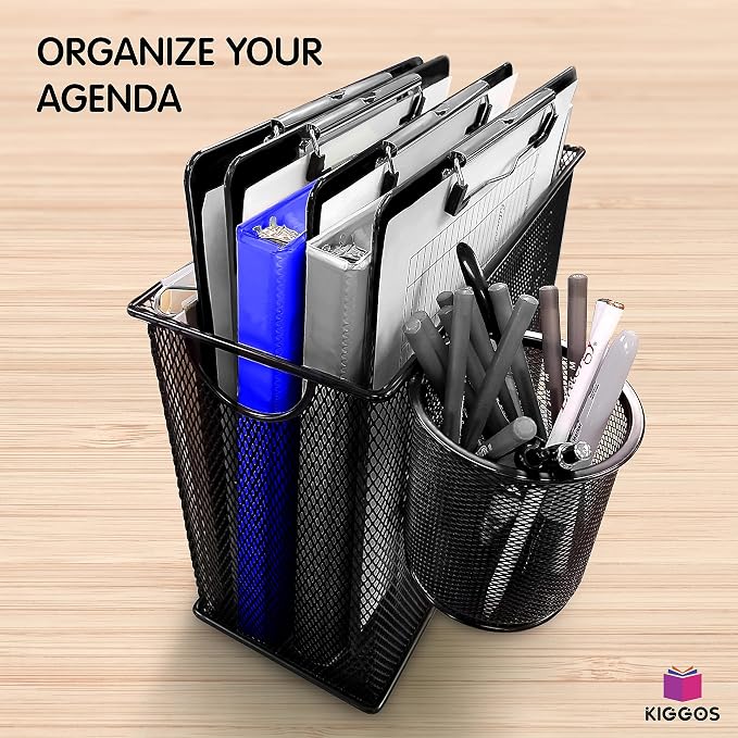 Kiggos 25 Pack Plastic Clipboards Black Clip Boards - Image 8