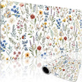 Flower Large Gaming Mouse Pad 31.5"x15.7"｜ Weed Floral Plants XXL Desk Mat by Mcapirivo