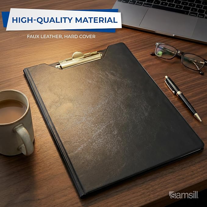 Samsill Value Padfolio with Clipboard and Letter-Size Writing Pad, 9.25 x 13 - Image 8