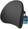 Lumbar Support Pillow for Office Chair & Car Seat, All-Season Memory Foam for by SHAKERINO
