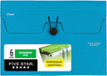 Five Star Expanding File Organizer, 6-Pocket Accordian File Organizer, Bungee by FiveStar