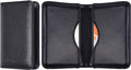 Wisdompro Business Card Holder, 2-Sided PU Leather Folio Name Card Holder by Wisdompro