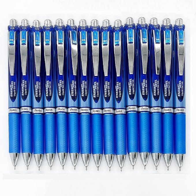PENBLN75C - Pentel EnerGel Needle Tip Liquid Gel Ink Pens by PentelofAmerica