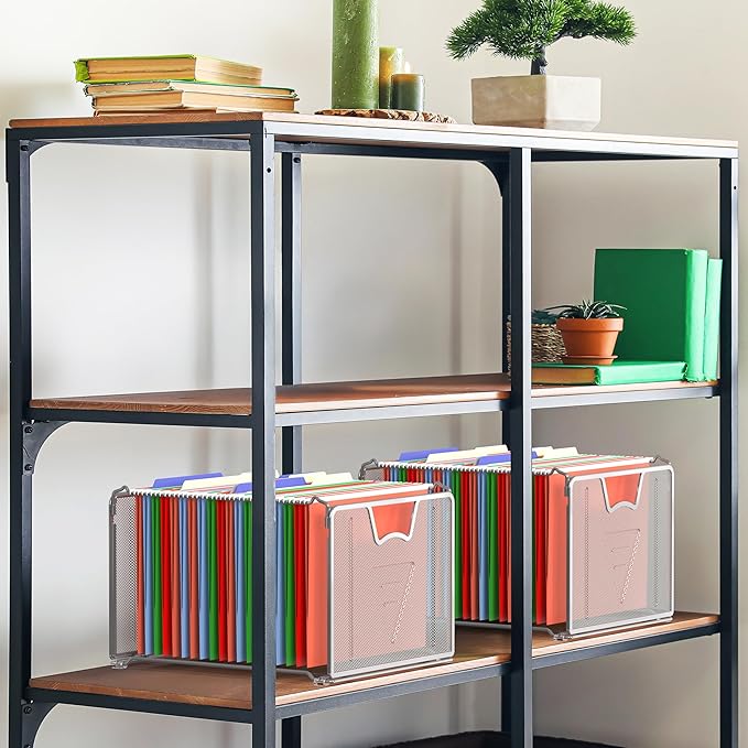 Simple Houseware Mesh Hanging File Folder Organizer - Image 5