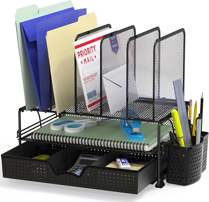 Simple Houseware Mesh Desk Organizer by SimpleHouseware
