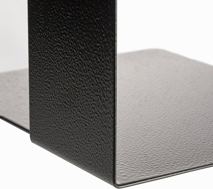 Officemate Bookends, Heavy Weighted 10-inch Steel - Image 5