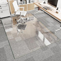 Koonmi Chair Mat for Carpet, Tempered Glass 60"x80" Office Chair Mat, Glass by KOONMI