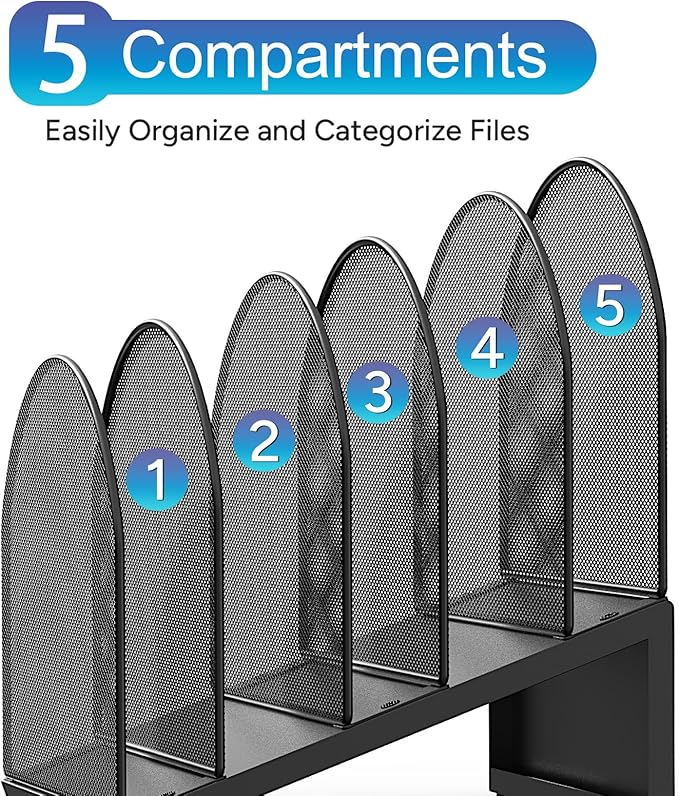 gianotter Desktop File Organizer, Desk Organizer - Image 6