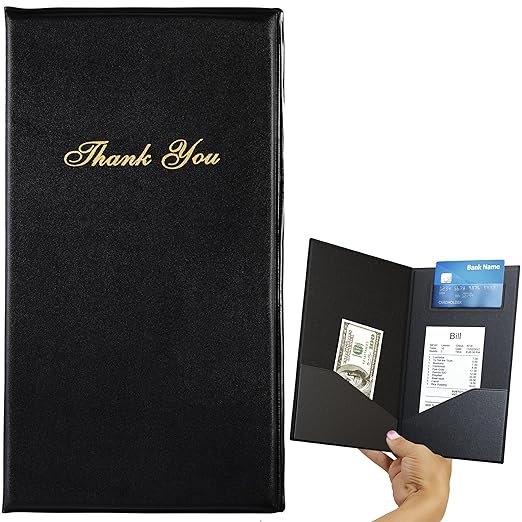 Check Presenters for Restaurants Bulk 40 Pack by Gold+Lion+Gear