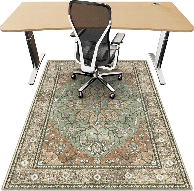 48"x60" Office Chair Mat for Hardwood, Under Desk Chair Mat for Home Office by Unknown