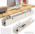 Extra Large 48" Under Desk Cable Management Tray by Cotohim