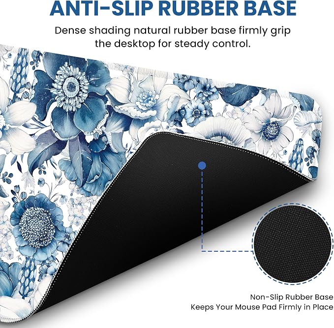 Large Mouse Pad for Desktop, Cute Desk Mat Pad Protector for Work & Gaming - Image 3