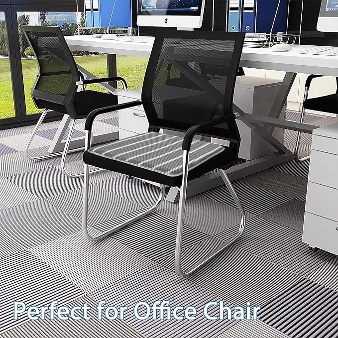 AEROiVi Office Chair Cushion, 17.7" L × 17.7" W × 1.2" H, Non-Slip Car Seat - Image 5