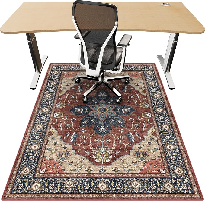 48"x60" Office Chair Mat for Hardwood, Under Desk Chair Mat for Home Office by Unknown