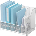 SUPEASY Desk Organizers Metal Desk Magazine File Holder by SUPEASY