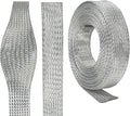 Tinned Copper Braid Wire Shielding Ground Strap Metal Cable Sleeve Expandable by BuyUneed